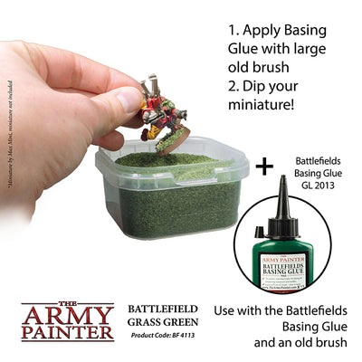 Battlefields Essentials & XP series - Basing: Grass Green (The Army Painter) (BF4113)