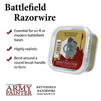 Battlefields Essentials & XP series - Basing: Battlefield Razorwire (The Army Painter) (BF4118)