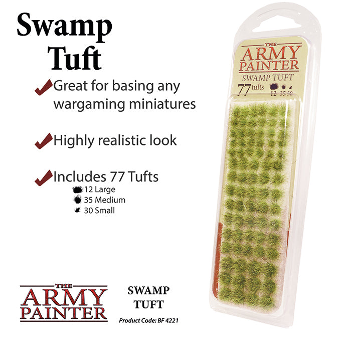 Battlefields Essentials & XP series - Battlefields: Swamp Tuft (The Army Painter) (BF4221)