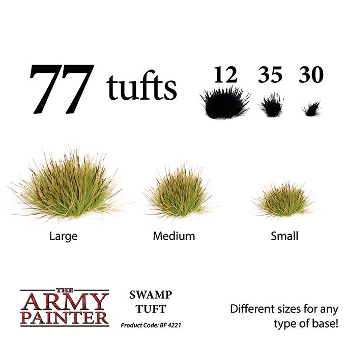 Battlefields Essentials & XP series - Battlefields: Swamp Tuft (The Army Painter) (BF4221)
