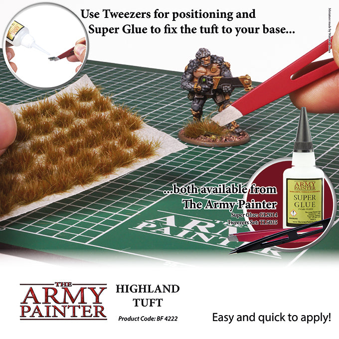 Battlefields Essentials & XP series - Battlefields: Highland Tuft (The Army Painter) (BF4222)