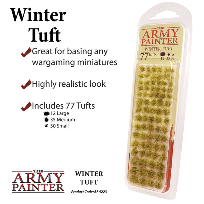 Battlefields Essentials & XP series - Battlefields: Winter Tuft (The Army Painter) (BF4223)