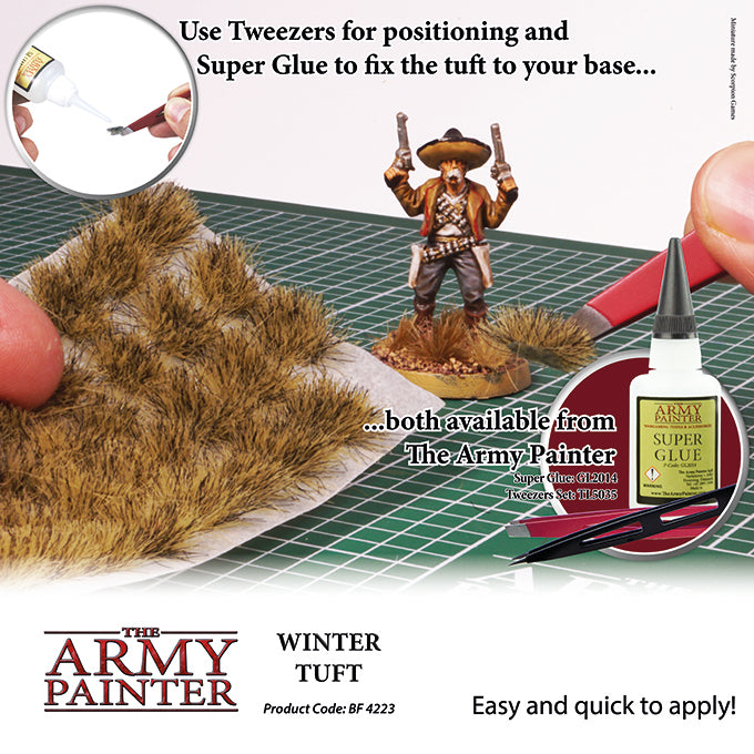 Battlefields Essentials & XP series - Battlefields: Winter Tuft (The Army Painter) (BF4223)