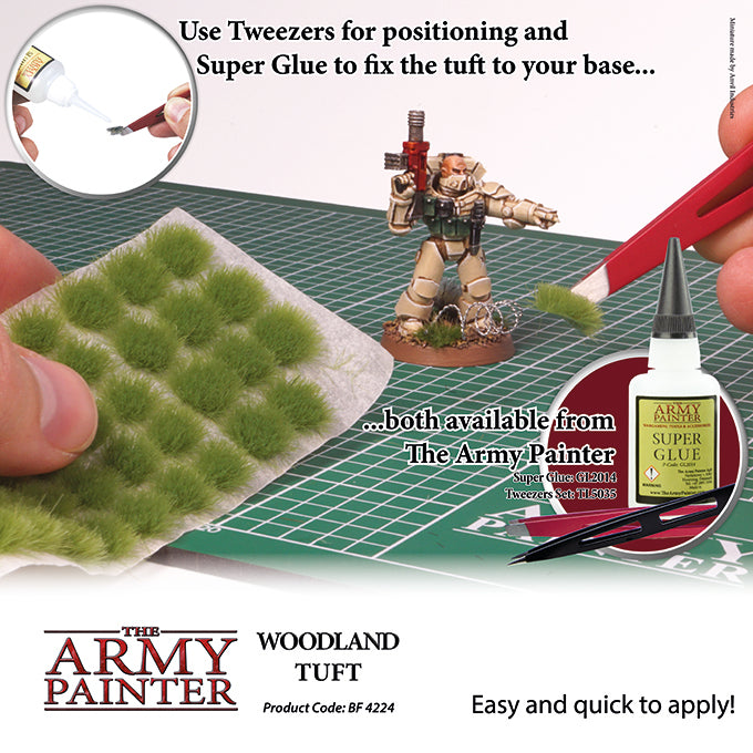 Battlefields Essentials & XP series - Battlefields: Woodland Tuft (The Army Painter) (BF4224)