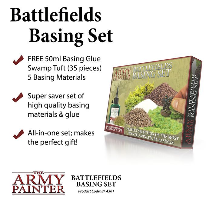 Starter Sets - Battlefields Basing Set (The Army Painter) (BF4301)