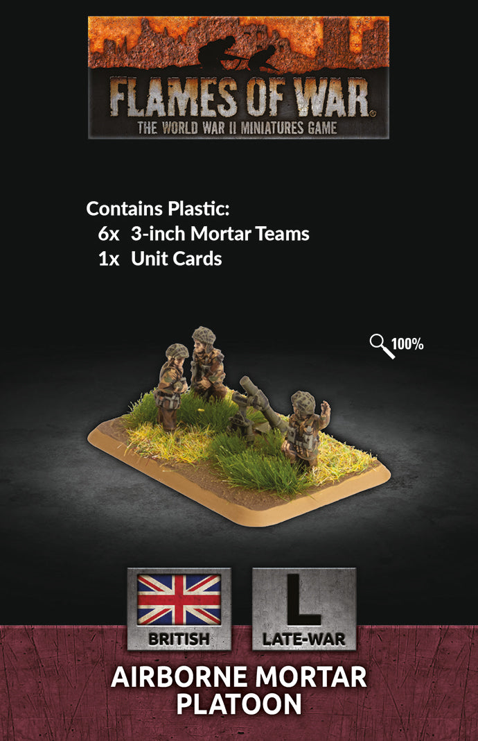 Flames of War: Airborne Mortar Platoon (BR815)