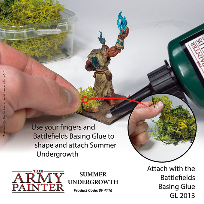 Battlefields Essentials & XP series - Basing: Summer Undergrowth (The Army Painter) (BF4116)