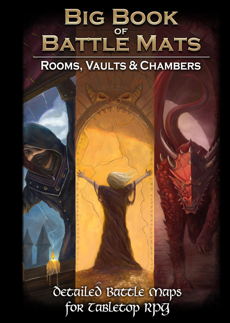 The Big Book of Battle Mats - Rooms, Vaults & Chambers