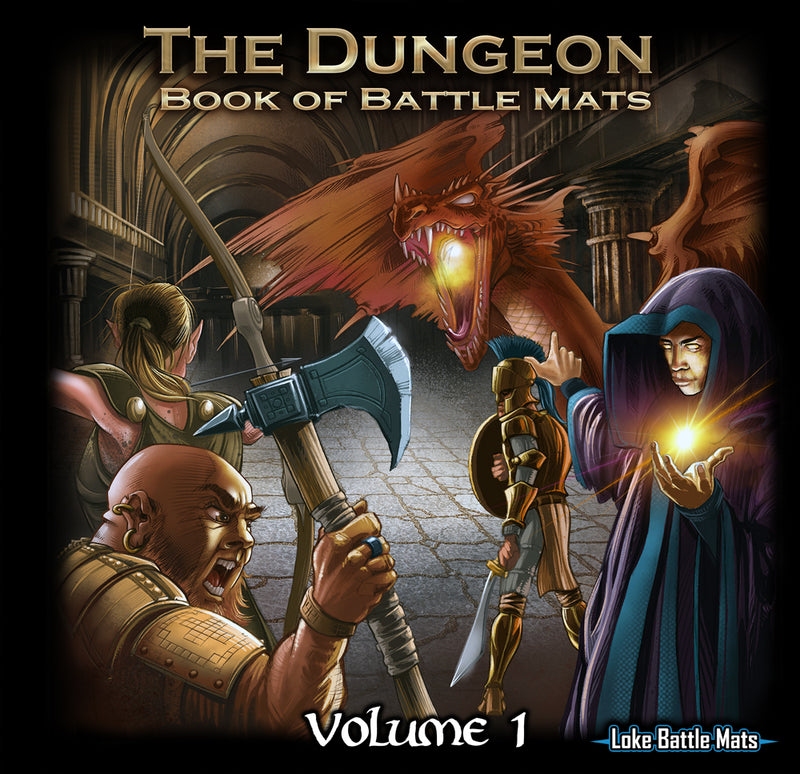 The Dungeon - Book of Battle Mats