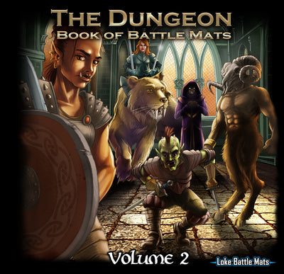 The Dungeon - Book of Battle Mats