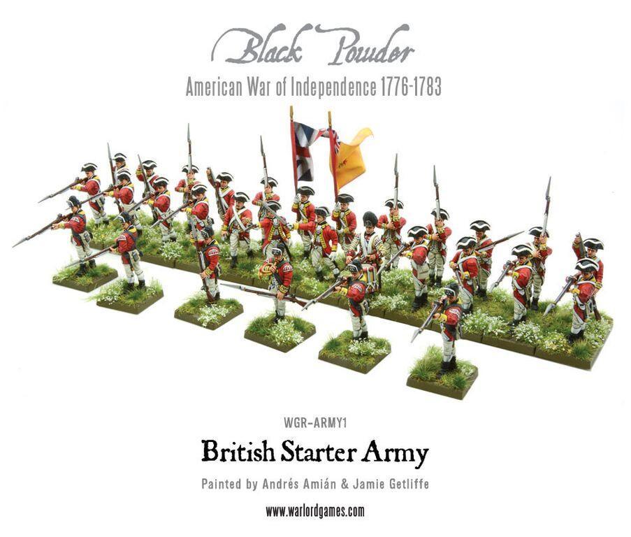Black Powder: American War of Independence - British Army starter set
