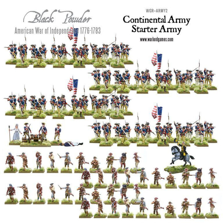 Black Powder: American War of Independence Continental Army starter set