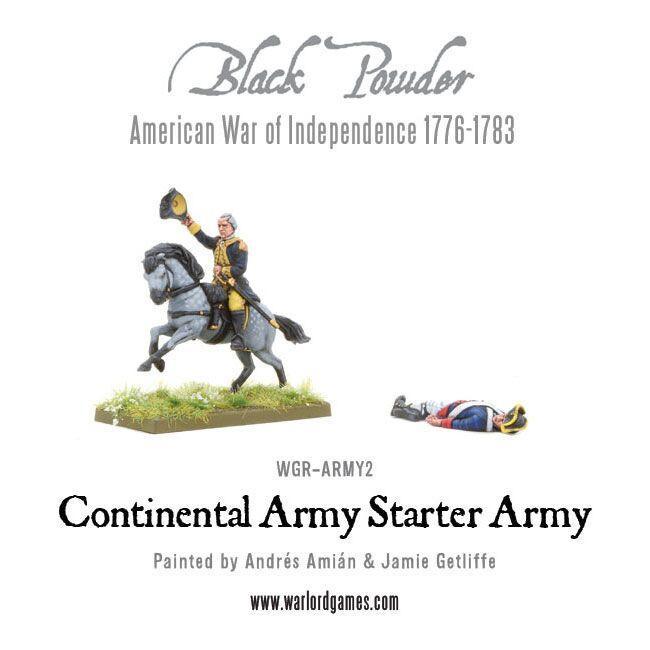 Black Powder: American War of Independence Continental Army starter set