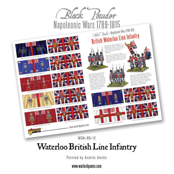 Black Powder: Napoleonic British Line Infantry (Waterloo campaign)