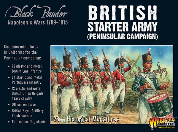 Black Powder: Napoleonic British starter army (Peninsular campaign)