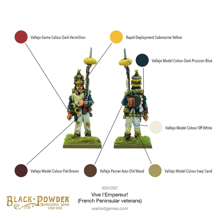 Black Powder: Napoleonic Wars - Vive l'Empereur! (French Peninsular veterans)