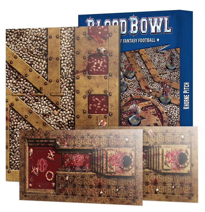 Blood Bowl: Khorne Pitch & Dugouts