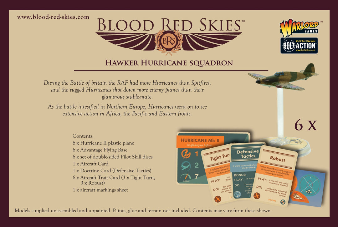 Blood Red Skies: Hawker Hurricane Squadron Mk. II