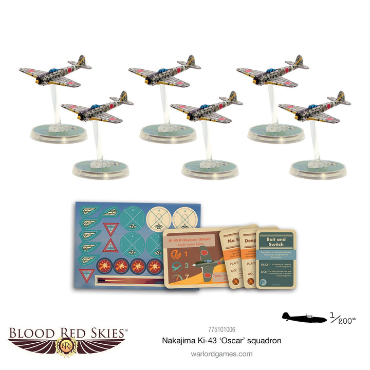 Blood Red Skies: Nakajima Ki-43 II 'Oscar' squadron