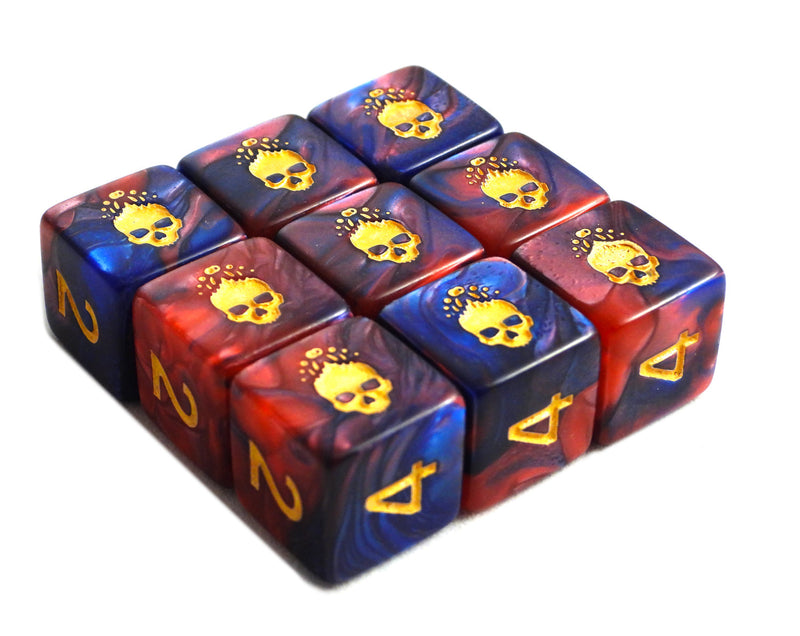 Elder Dice: Mark of the Necronomicon - Blood and Magick d6 Set