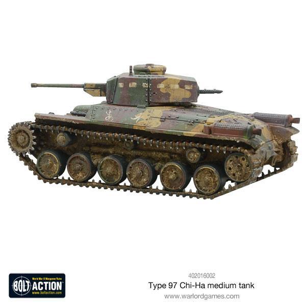 Bolt Action: Chi-Ha Japanese tank