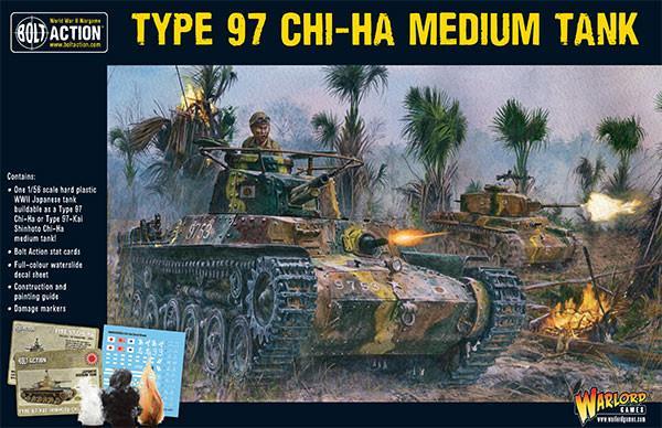 Bolt Action: Chi-Ha Japanese tank