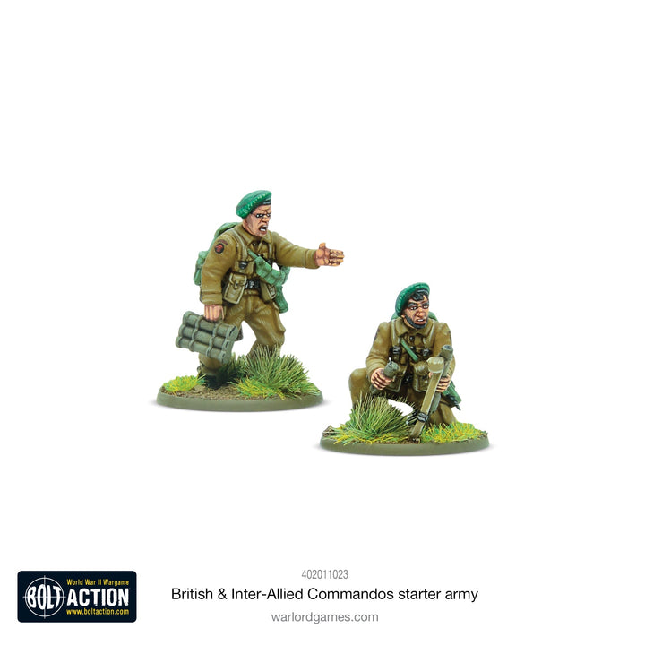 Bolt Action: Churchill's Gangsters British & Inter-Allied Commandos starter army