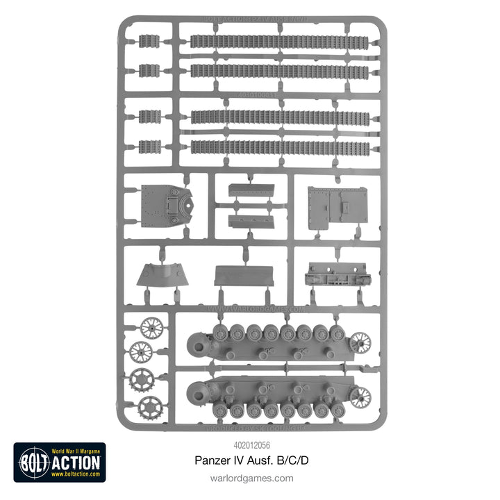 Bolt Action: Panzer IV Ausf. B/C/D