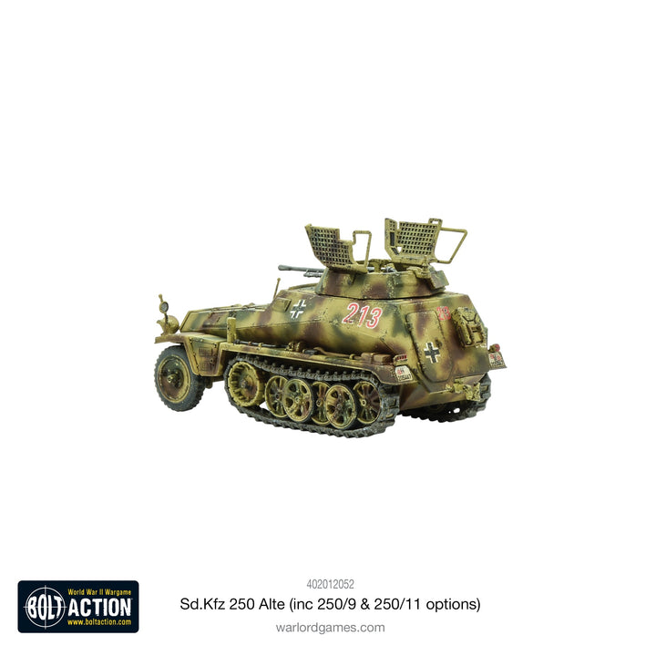 Bolt Action: Sd.Kfz 250 (Alte) Half-Track (Options For 250/1, 250/9 & 250/11 Variants)