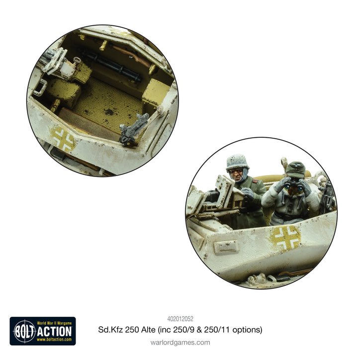 Bolt Action: Sd.Kfz 250 (Alte) Half-Track (Options For 250/1, 250/9 & 250/11 Variants)