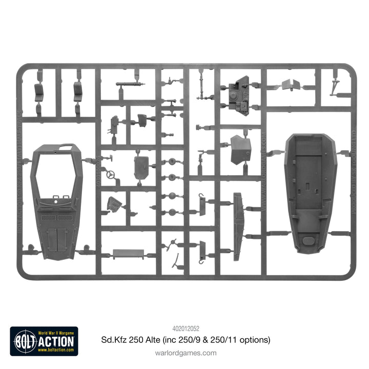 Bolt Action: Sd.Kfz 250 (Alte) Half-Track (Options For 250/1, 250/9 & 250/11 Variants)