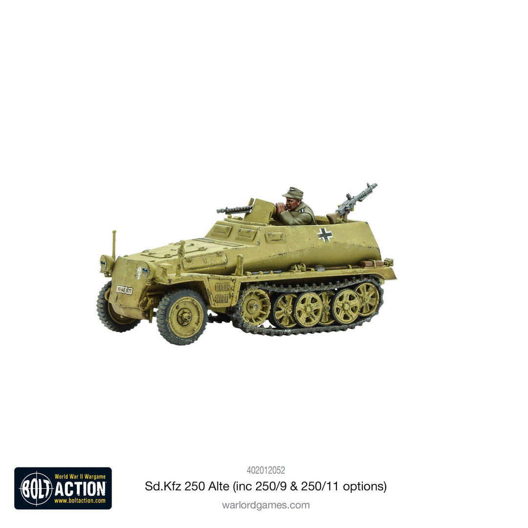 Bolt Action: Sd.Kfz 250 (Alte) Half-Track (Options For 250/1, 250/9 & 250/11 Variants)