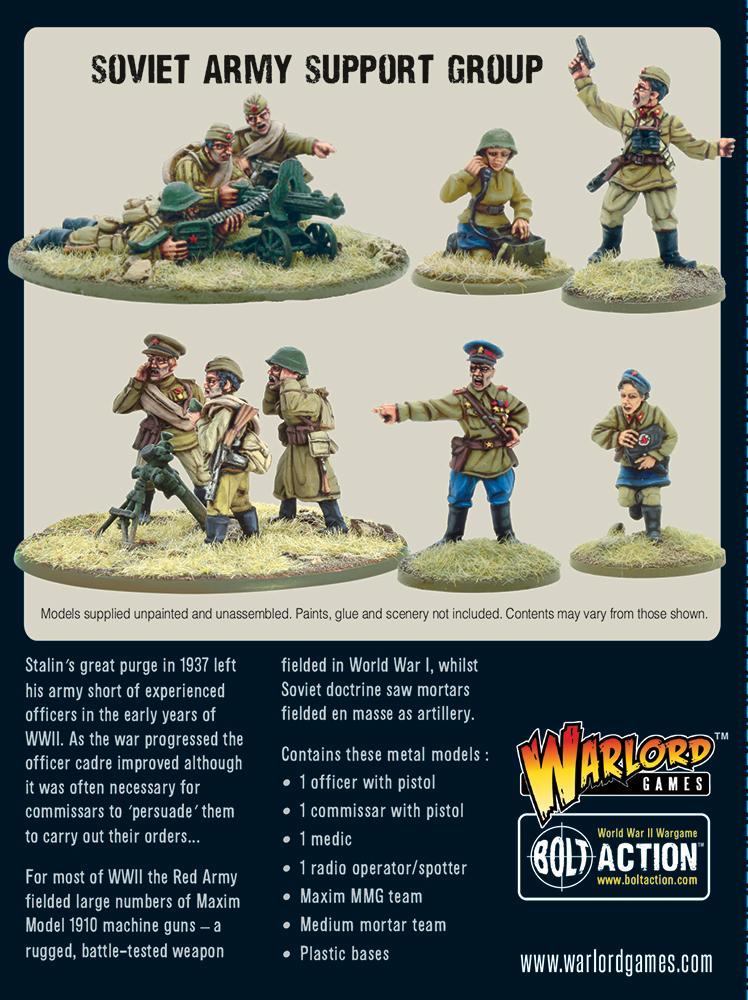 Bolt Action: Soviet Army support group