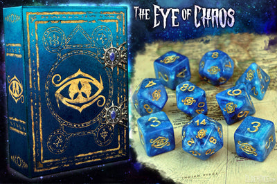 Elder Dice: Eye of Chaos - Nebula Polyhedral Set
