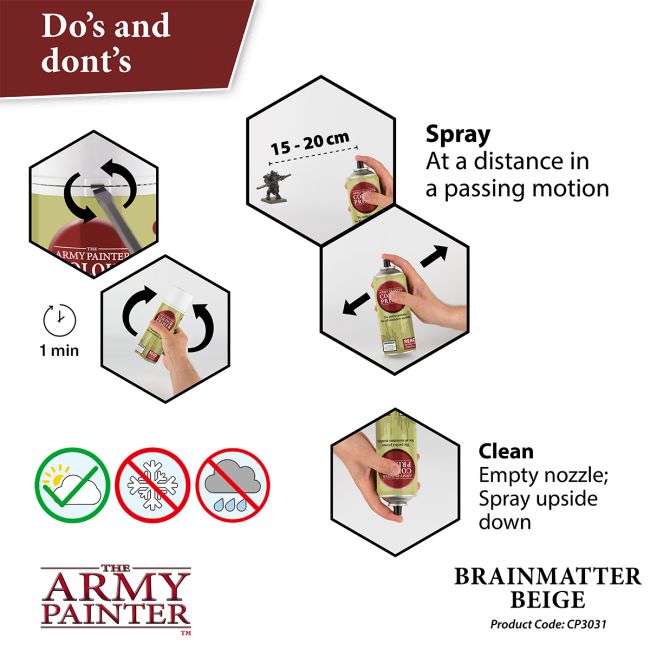 Colour Primers - Brainmatter Beige (The Army Painter) (CP3031S)