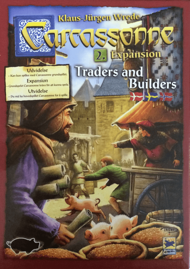 Carcassonne: Traders & Builders (Nordisk)