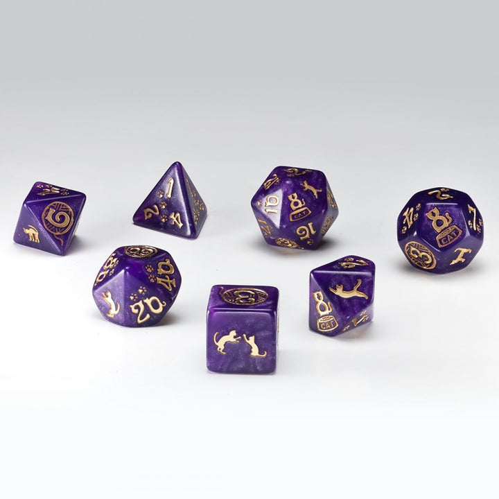 Cats Dice Set: Purrito (Q-Workshop) (SCAT01)