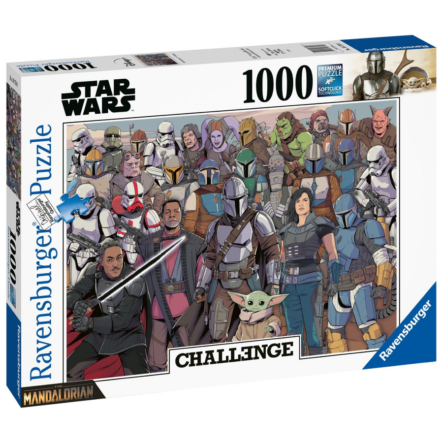 Challenge Puzzle: Baby Yoda (1000 brikker)