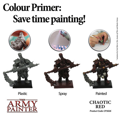 Colour Primers - Chaotic Red (The Army Painter) (CP3026)