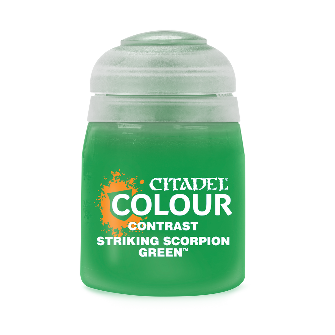 Citadel Contrast Paint: Striking Scorpion Green (37)