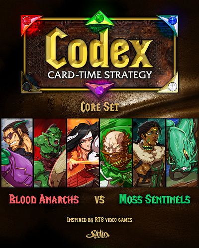 Codex: Card-Time Strategy - Blood Anarchs vs. Moss Sentinels (Core Set)