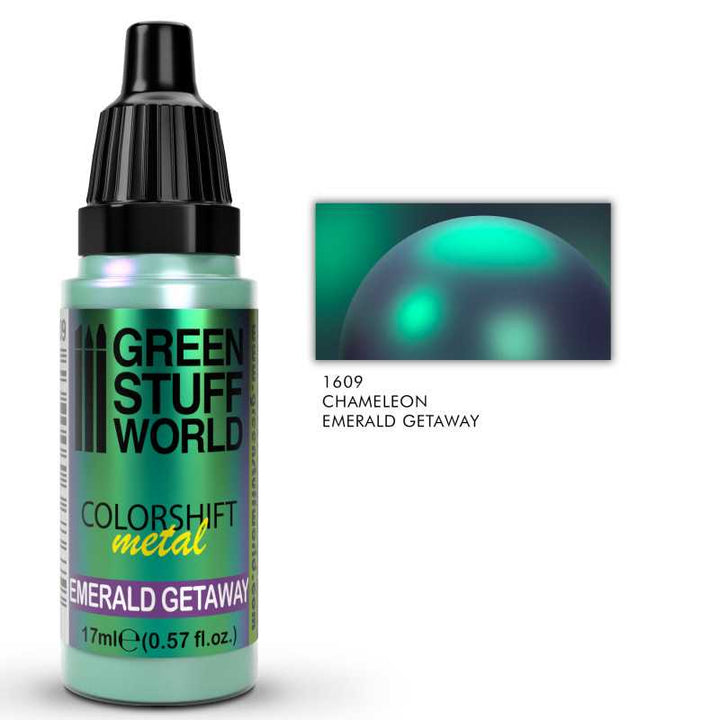 Colorshift Chameleon Metal: Emerald Getaway (Green Stuff World)