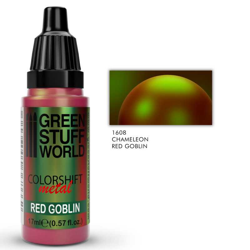 Colorshift Chameleon Metal: Red Goblin (Green Stuff World)