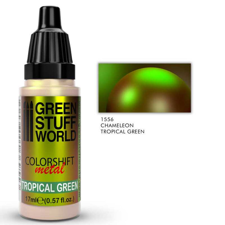 Colorshift Chameleon Metal: Tropical Green (Green Stuff World)