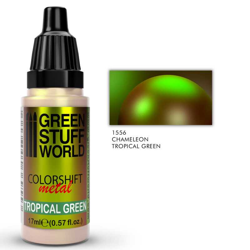 Colorshift Chameleon Metal: Tropical Green (Green Stuff World)