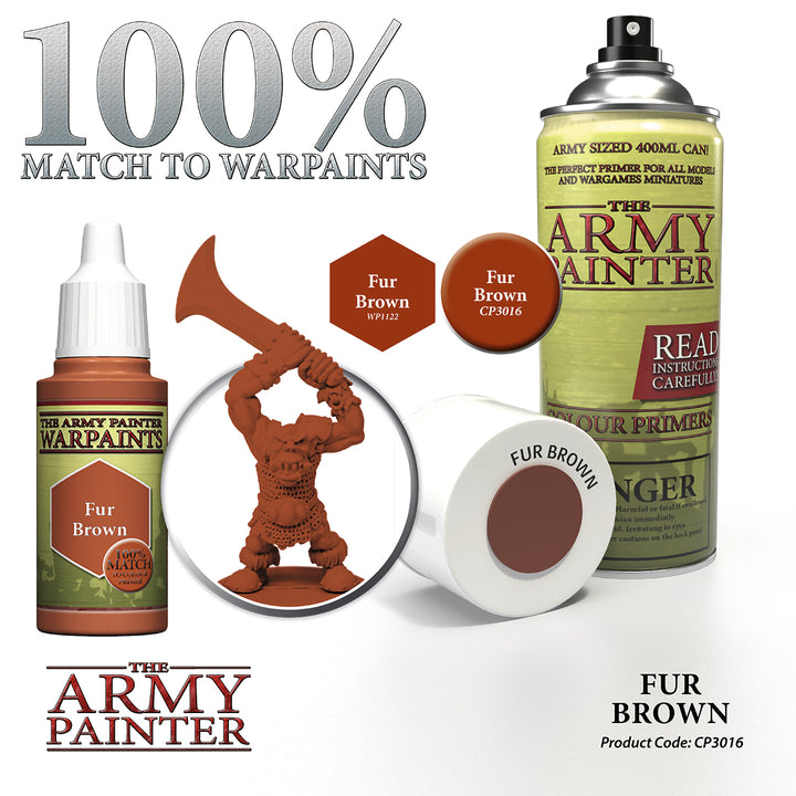 Colour Primers - Fur Brown (The Army Painter) (CP3016)