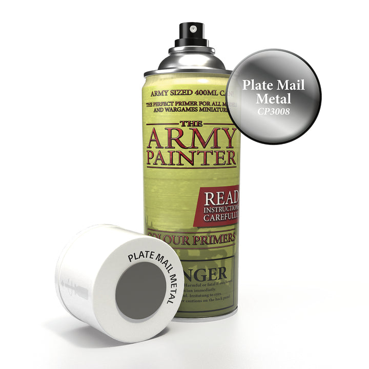 Colour Primers - Plate Mail Metal (The Army Painter) (CP3008)