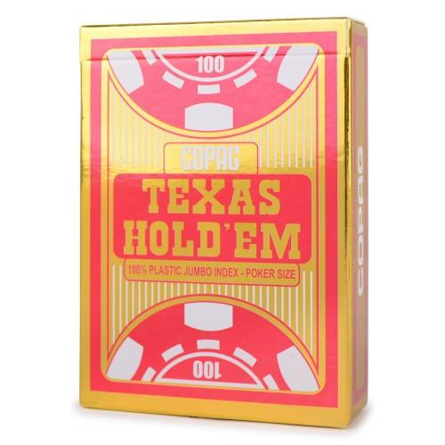 Copag, 100% Plastik Poker - Texas Hold'em Gold