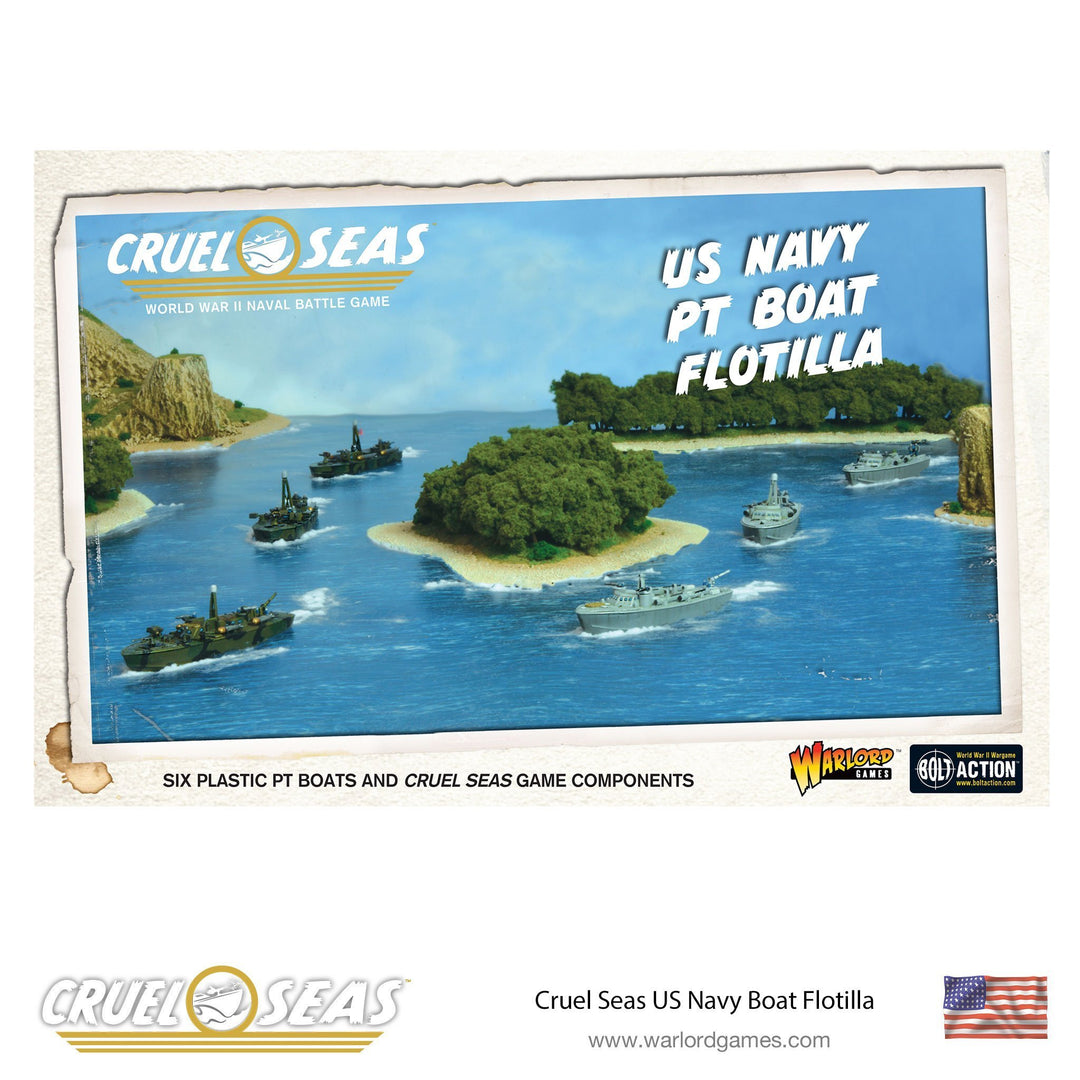 Cruel Seas: US Navy PT boat flotilla