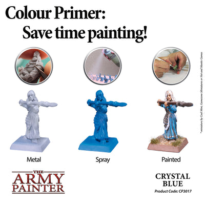 Colour Primers - Crystal Blue (The Army Painter) (CP3017)